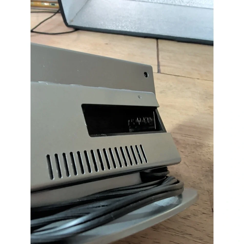 Advance Model 3112 Powered Red LED Clear Digital Alarm Clock Works